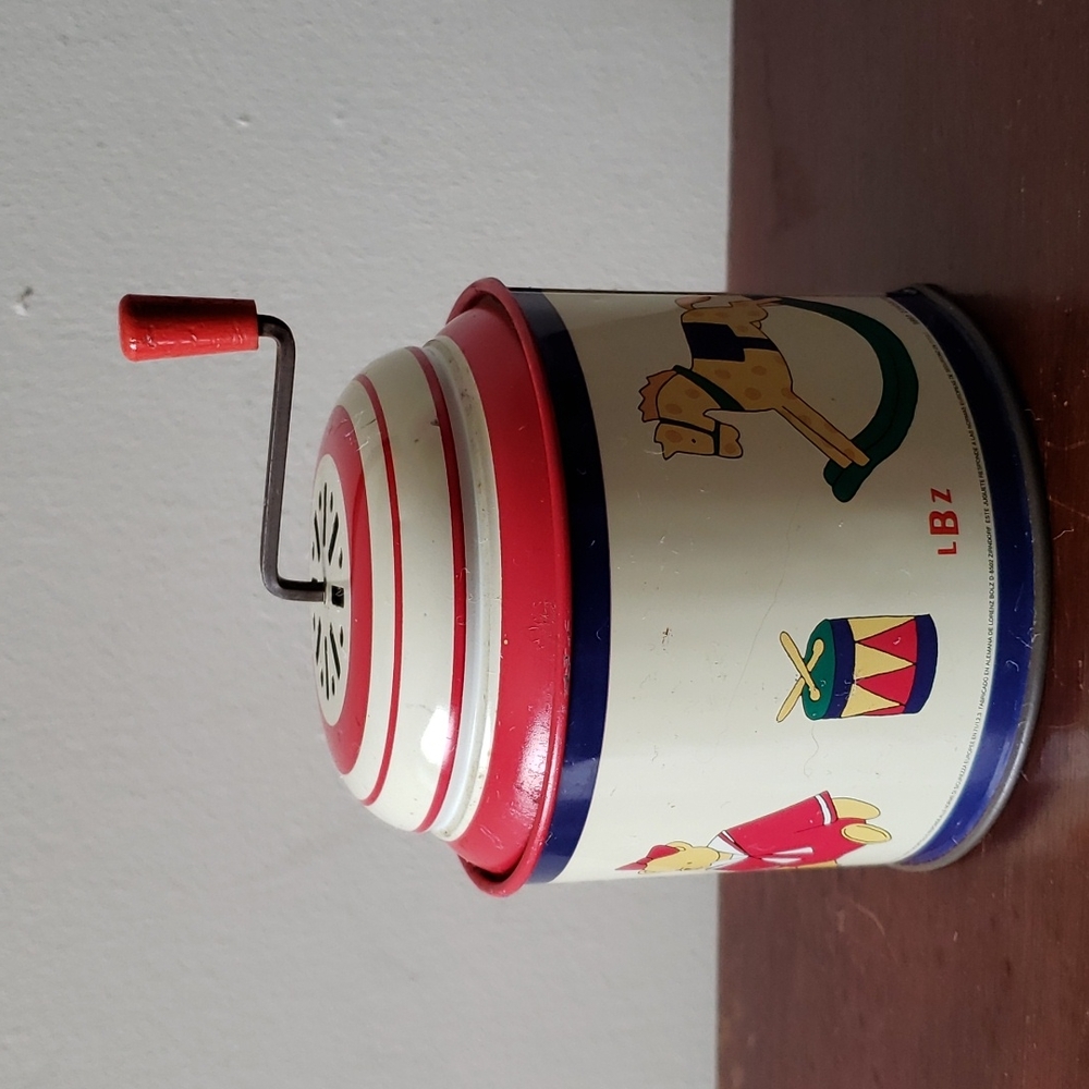 1991 LBZ German Music Box Vintage